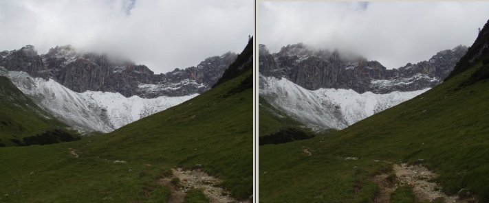 Scharnitzjoch stereo pair